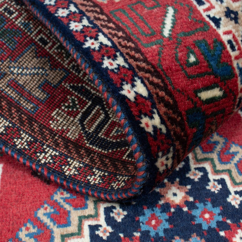 Tapis persan - Nomadic - 145 x 100 cm - rouge