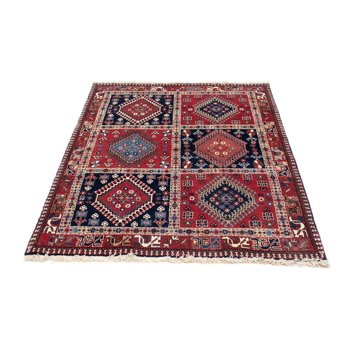 Tapis persan - Nomadic - 145 x 100 cm - rouge