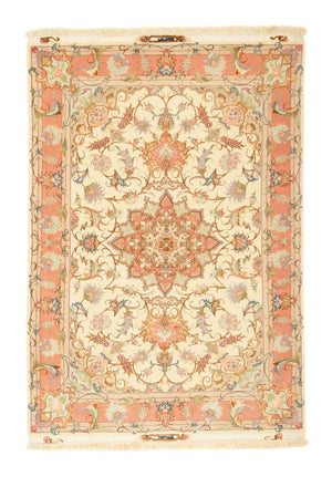 Tapis persan - Tabriz - Royal - 150 x 104 cm - beige