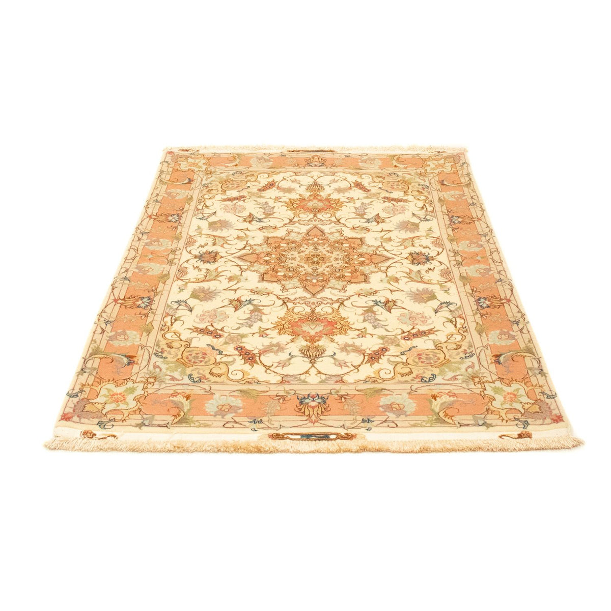 Tapis persan - Tabriz - Royal - 150 x 104 cm - beige
