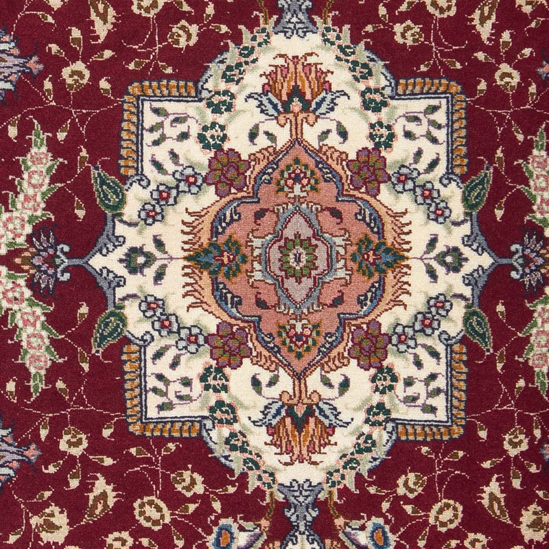 Tapis persan - Tabriz - Royal - 93 x 63 cm - rouge