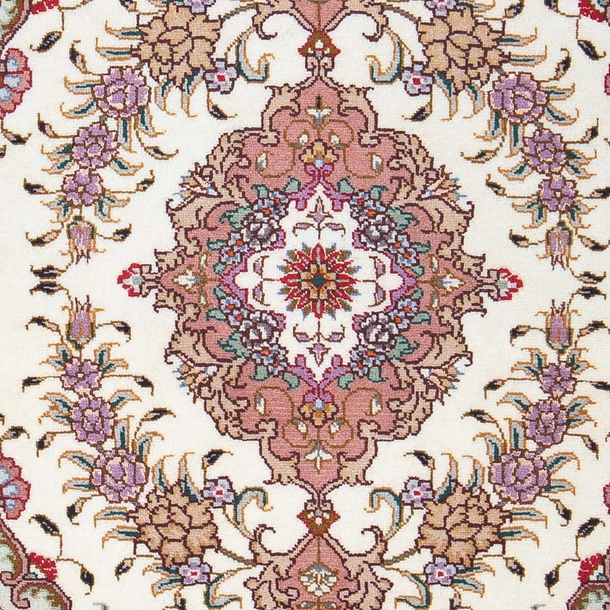 Tapis persan - Tabriz - Royal - 90 x 60 cm - beige