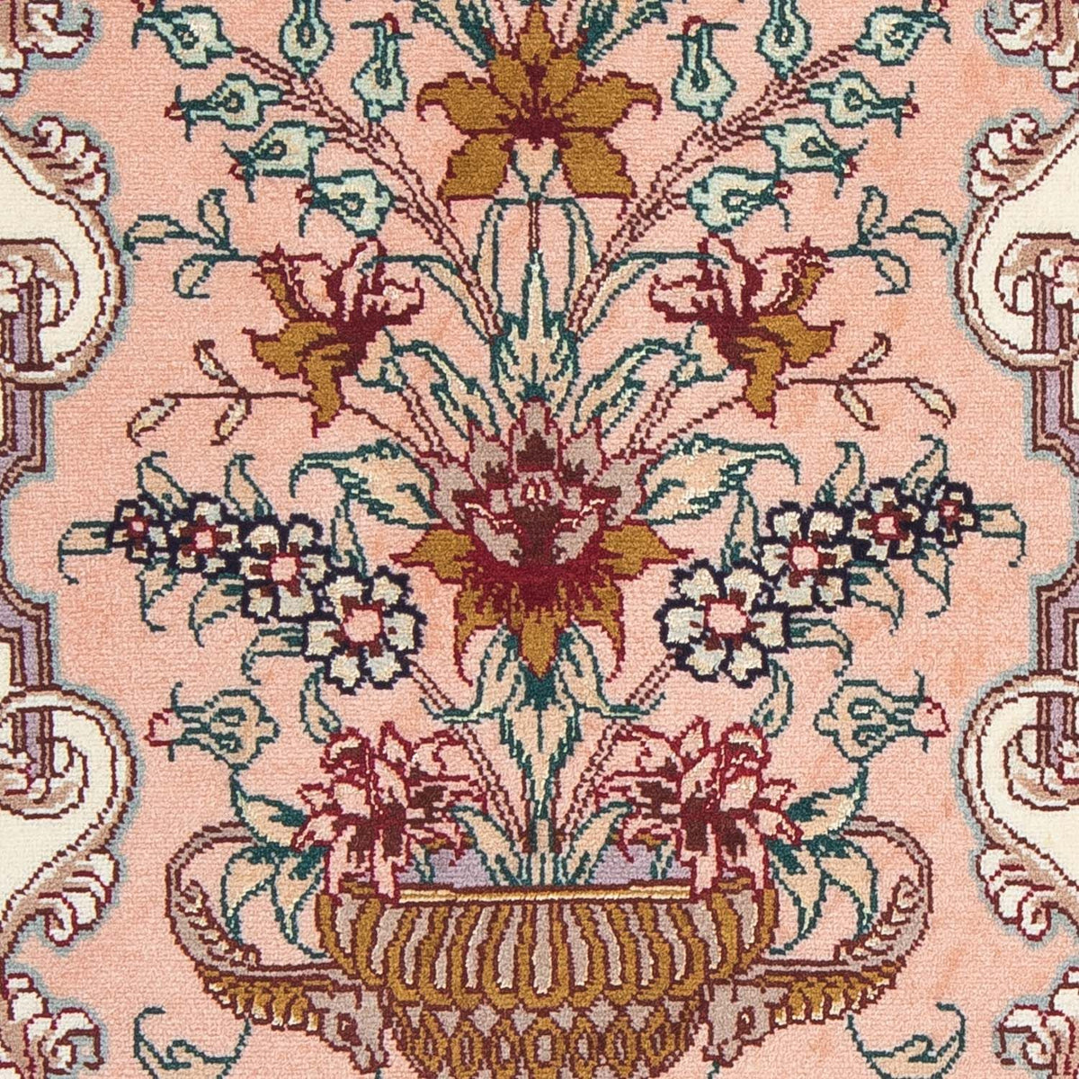 Tapis persan - Tabriz - Royal - 90 x 60 cm - beige