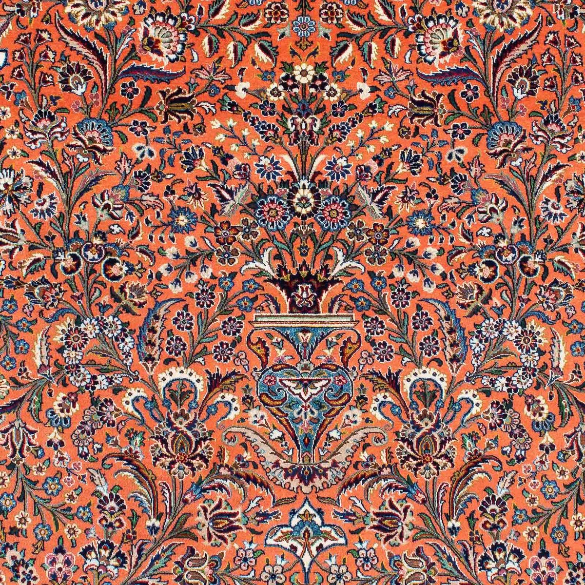 Tapis persan - Ghom - 219 x 135 cm - rouille