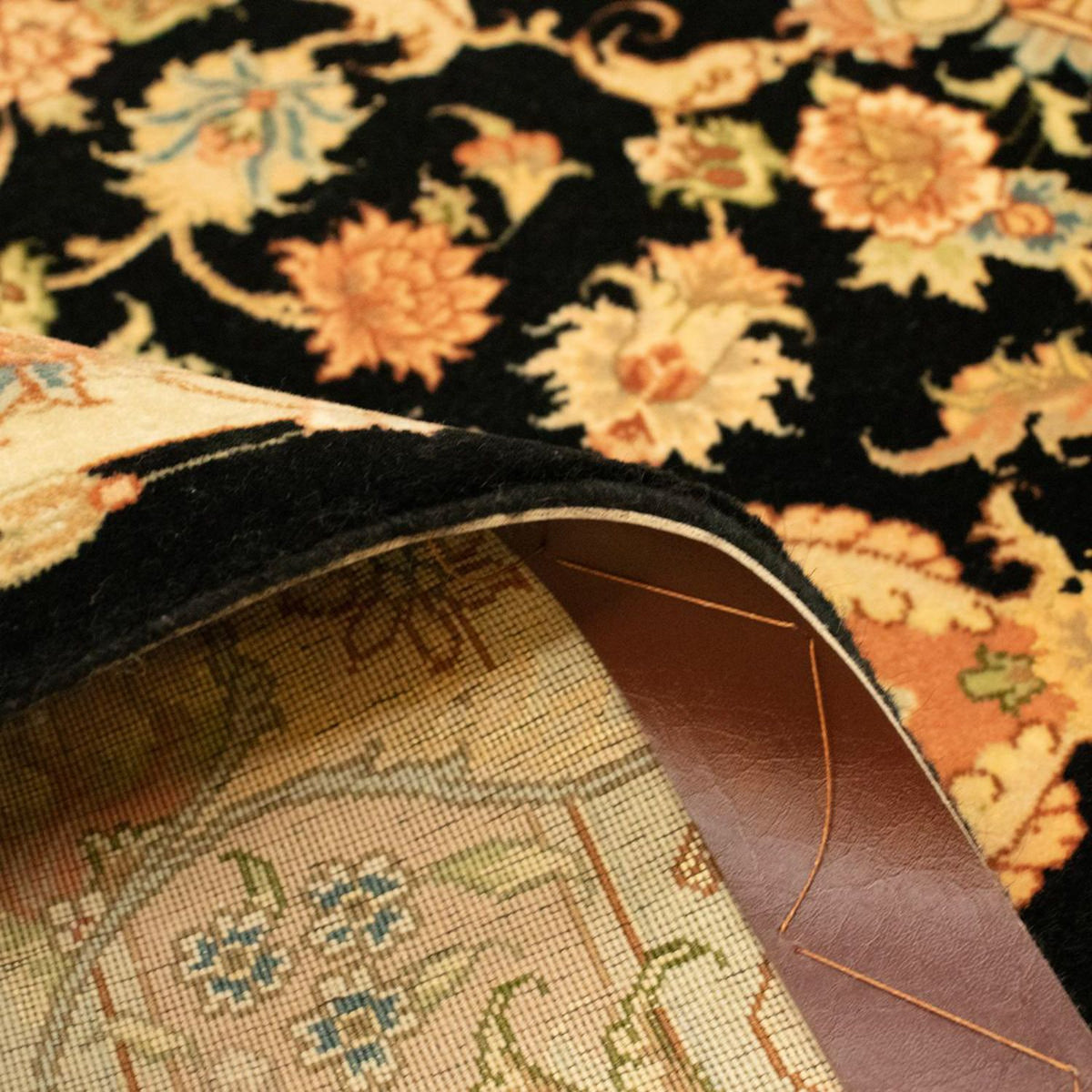 Tapis persan - Tabriz - Royal - 157 x 101 cm - noir