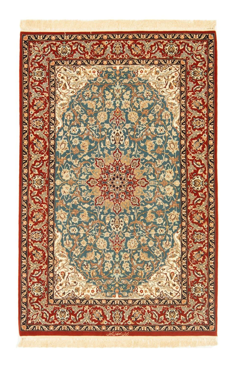 Tapis persan - Isfahan - Premium - 162 x 106 cm - rouge