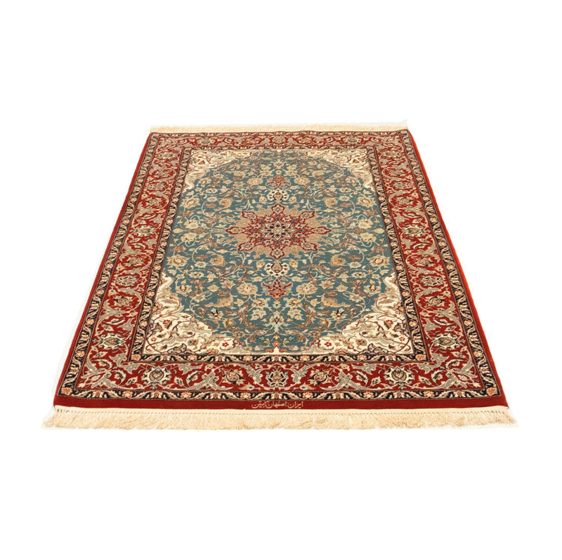 Tapis persan - Isfahan - Premium - 162 x 106 cm - rouge