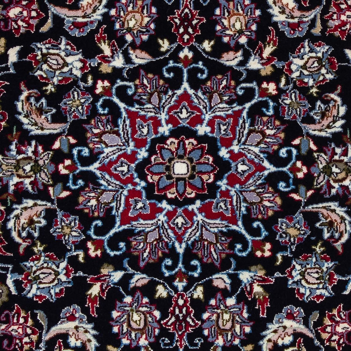 Tapis persan - Isfahan - Premium - 108 x 72 cm - rouge foncé