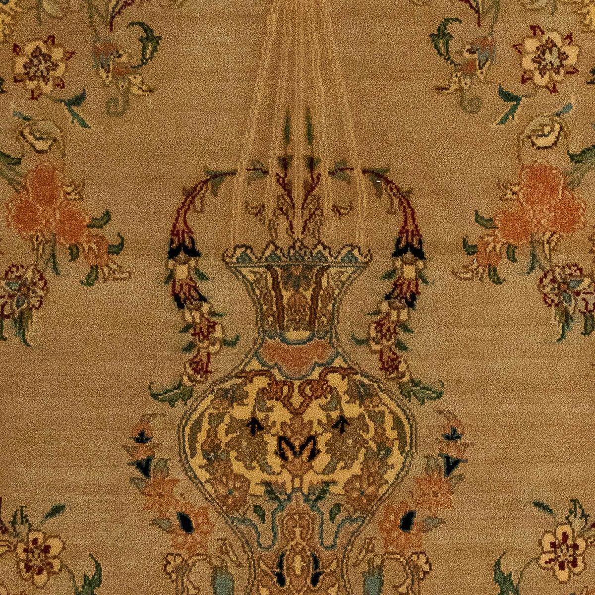 Tapis persan - Tabriz - Royal - 107 x 79 cm - marron