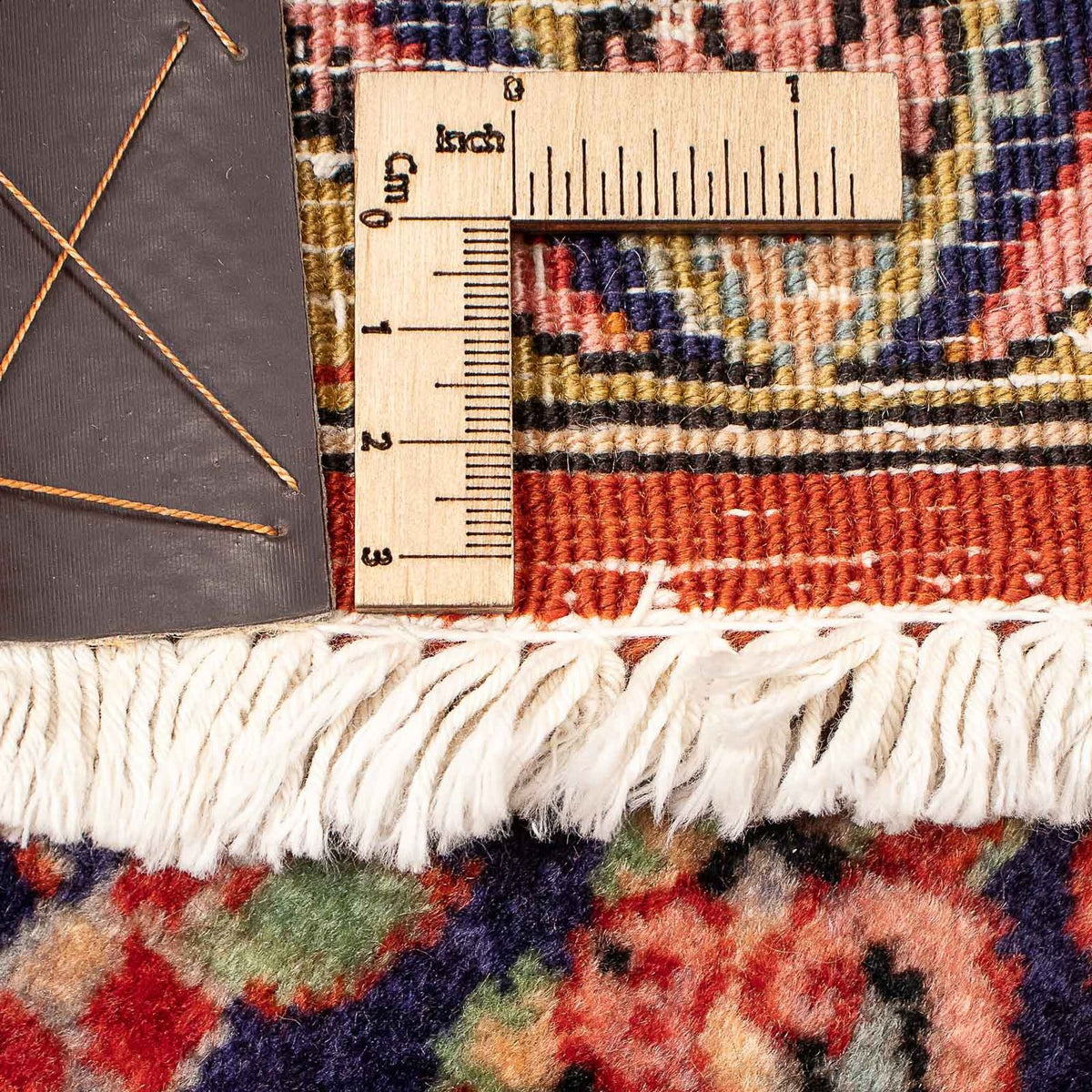 Tapis persan - Bidjar - 385 x 300 cm - bleu foncé