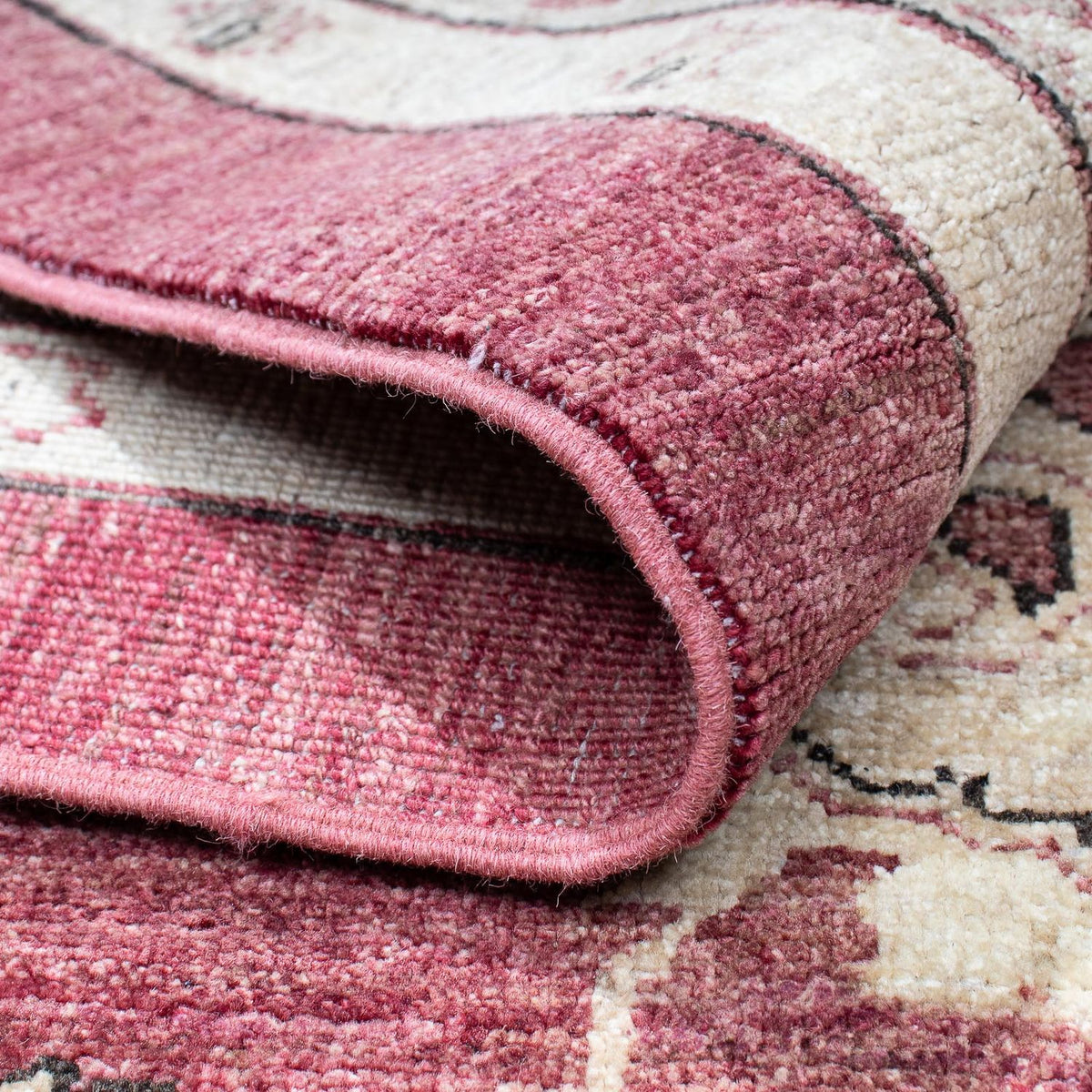 Tapis Ziegler - 345 x 262 cm - rouge vin