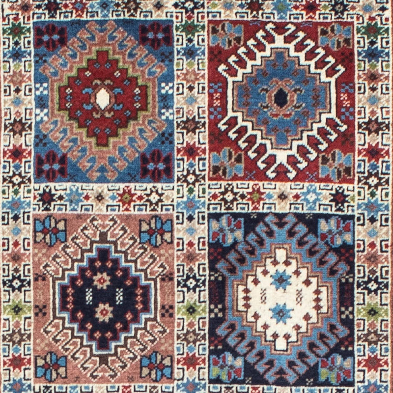 Tapis de couloir Tapis persan - Nomadic - 198 x 78 cm - rouge clair