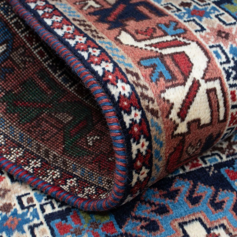 Tapis de couloir Tapis persan - Nomadic - 198 x 78 cm - rouge clair