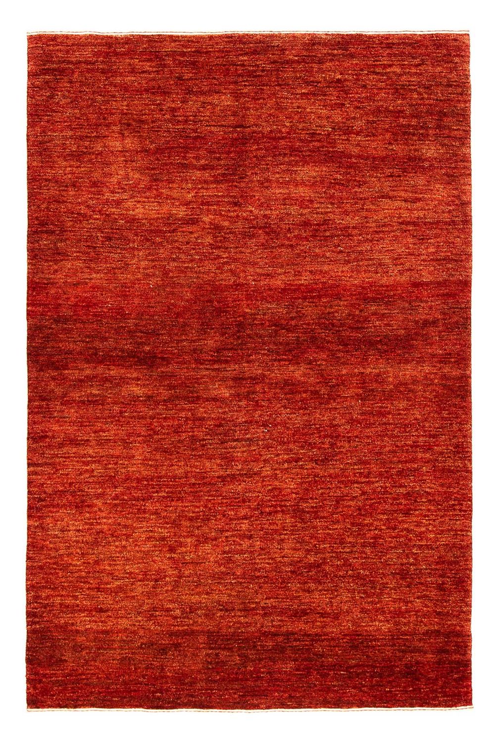Tapis Gabbeh - Indus - 202 x 137 cm - rouge foncé