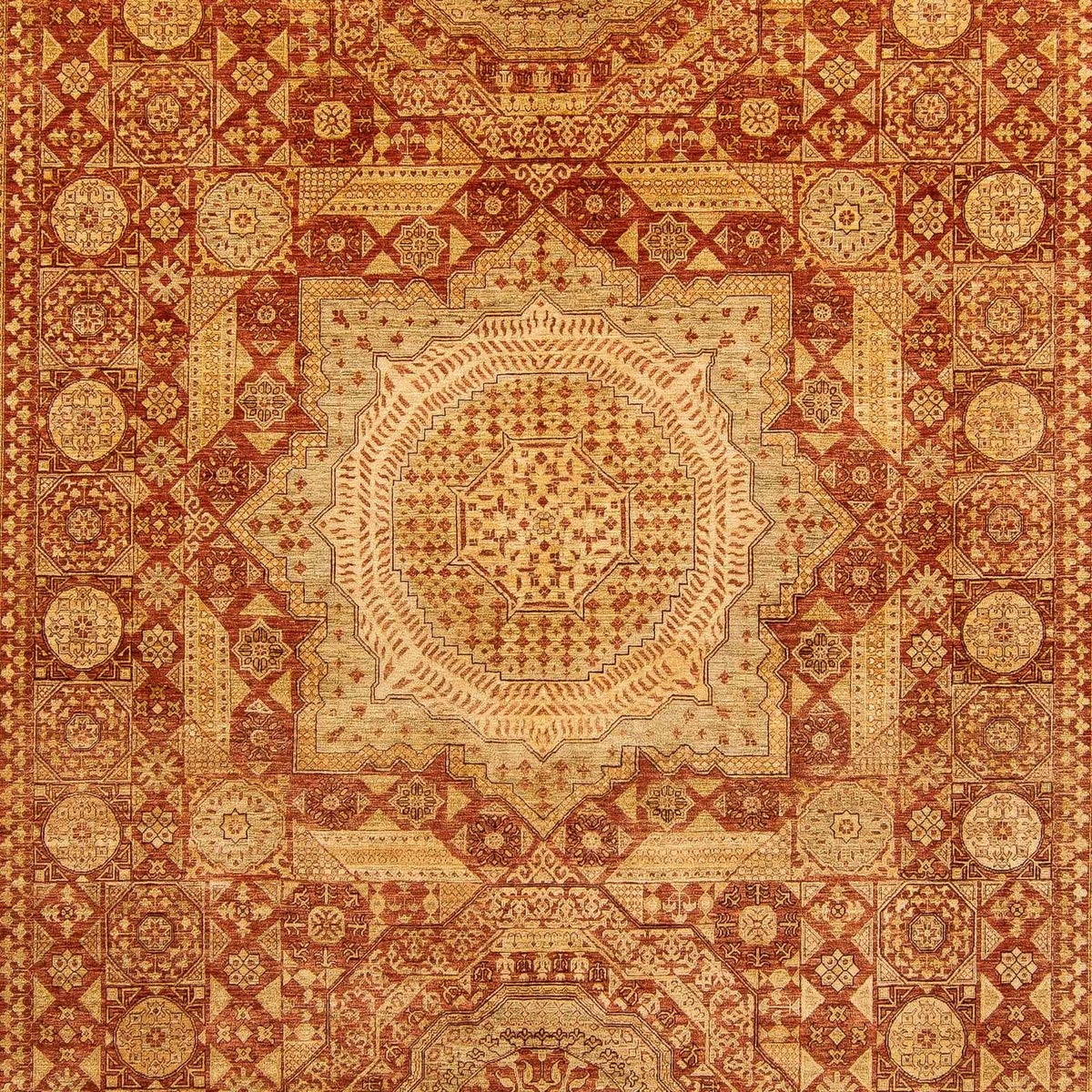 Tapis Ziegler - 416 x 311 cm - rouille