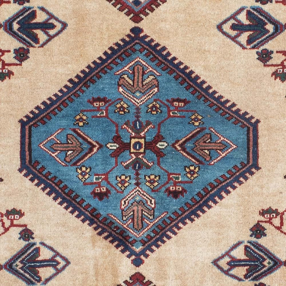 Tapis de couloir Tapis persan - Nomadic - 238 x 80 cm - beige