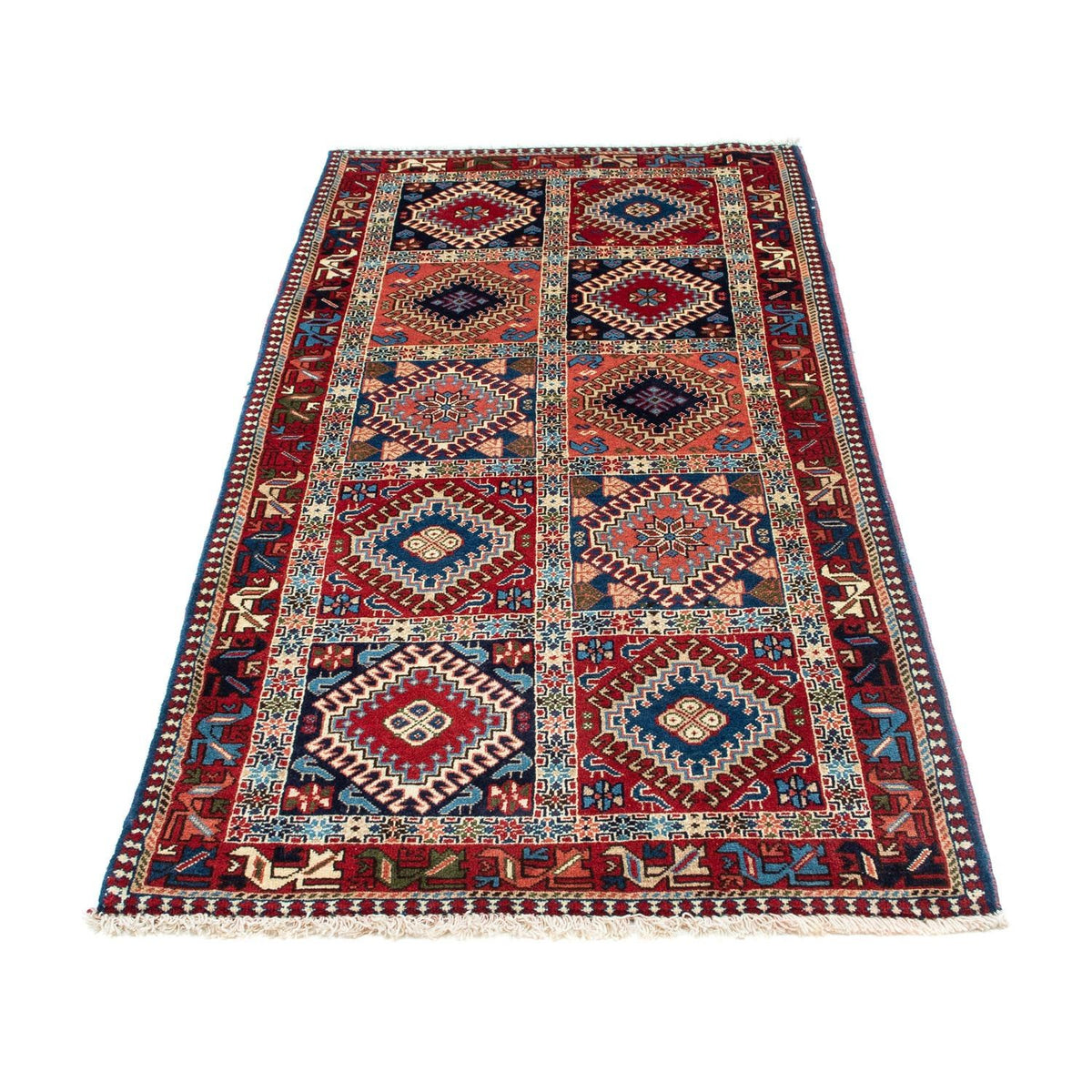 Tapis de couloir Tapis persan - Nomadic - 190 x 80 cm - rouge clair