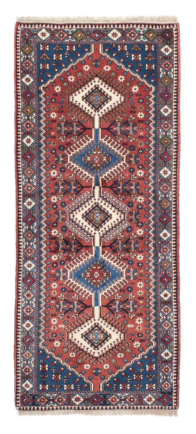 Tapis de couloir Tapis persan - Nomadic - 205 x 80 cm - rouille