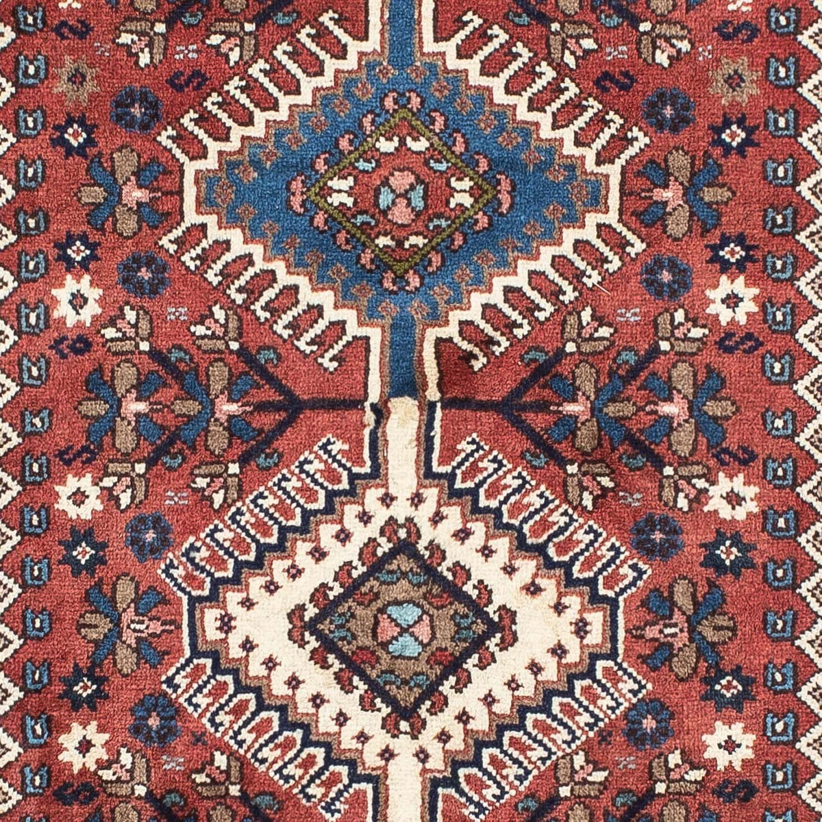 Tapis de couloir Tapis persan - Nomadic - 205 x 80 cm - rouille