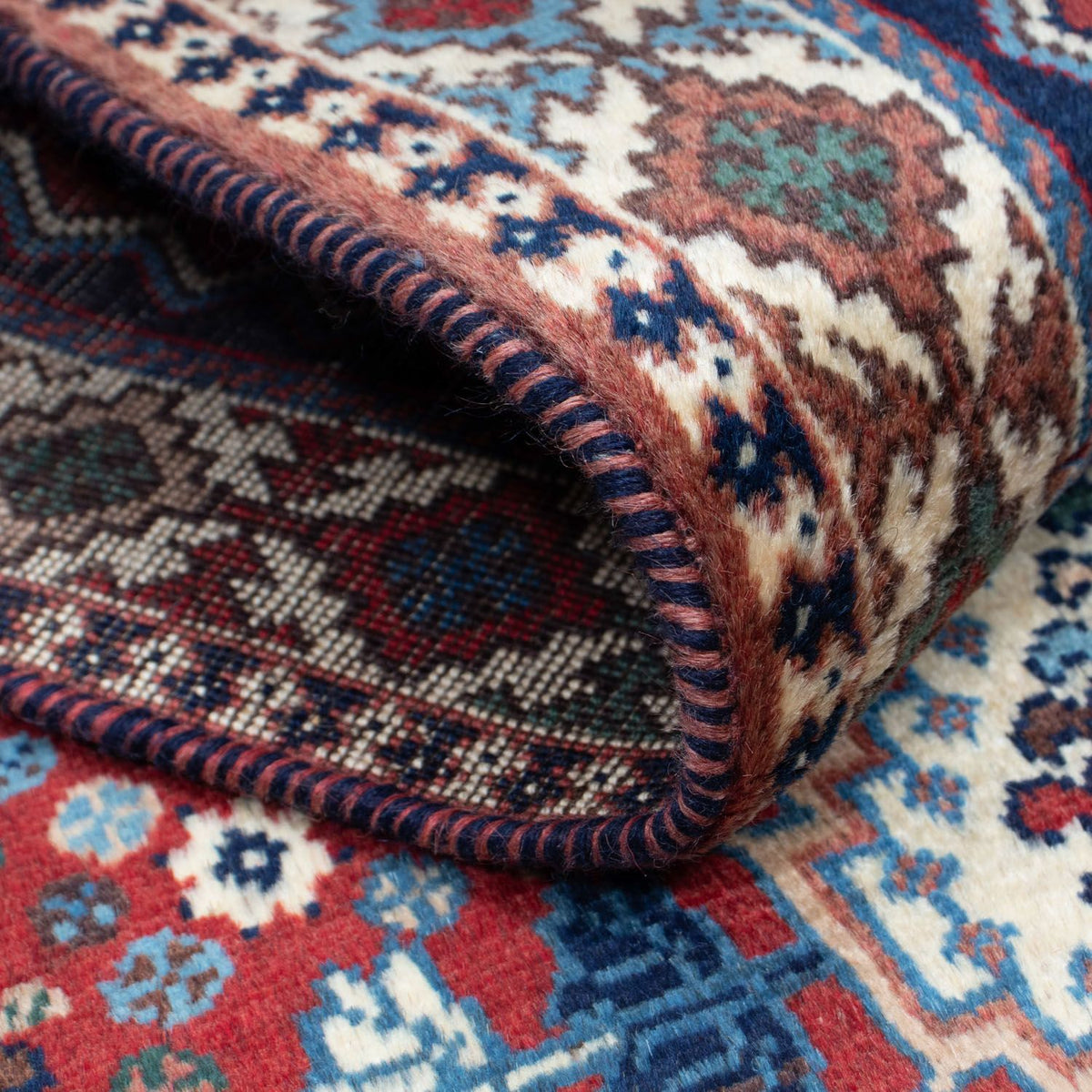 Tapis de couloir Tapis persan - Nomadic - 205 x 80 cm - rouille