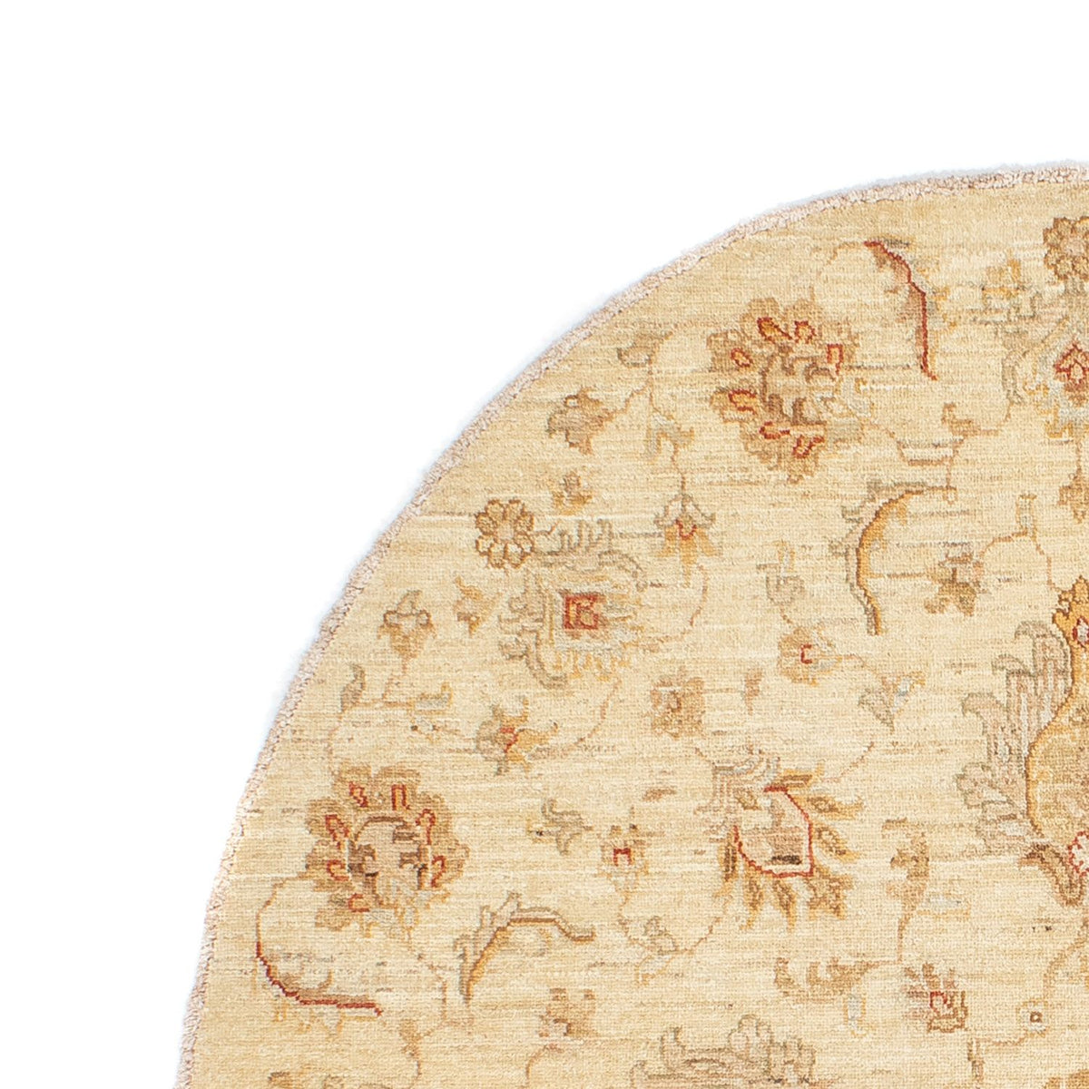 Tapis Ziegler ronde - 150 x 148 cm - beige