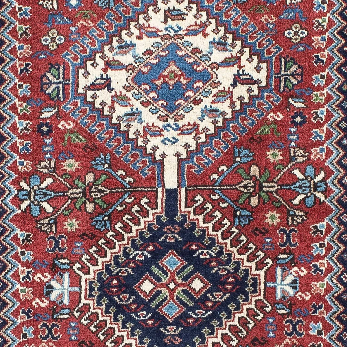 Tapis de couloir Tapis persan - Nomadic - 200 x 81 cm - bleu foncé