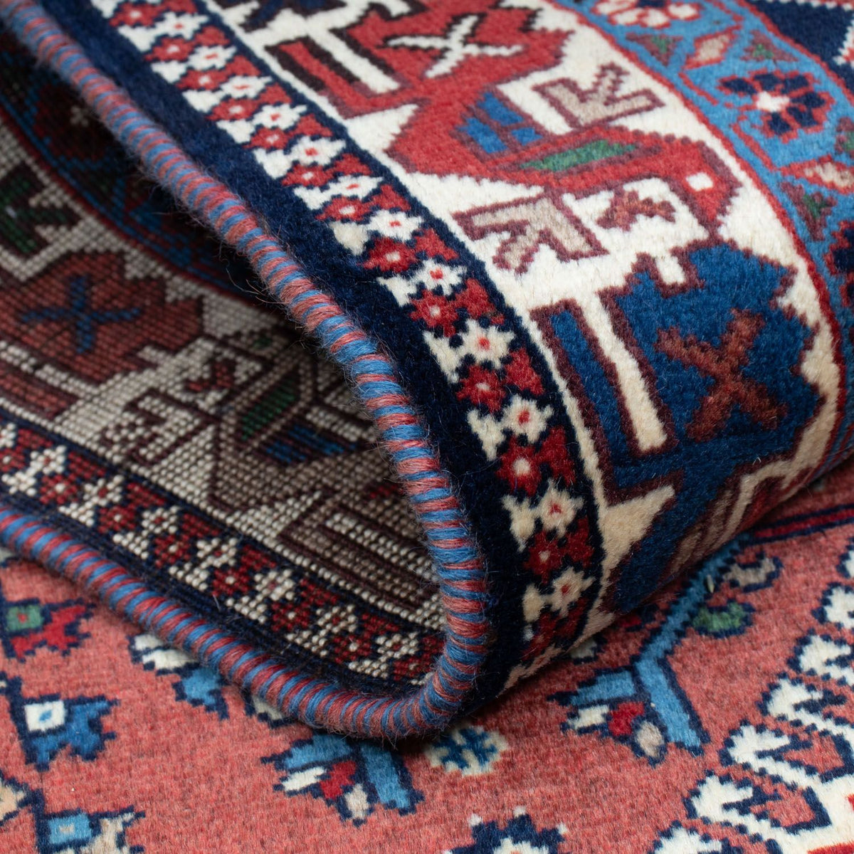 Tapis de couloir Tapis persan - Nomadic - 202 x 83 cm - marron