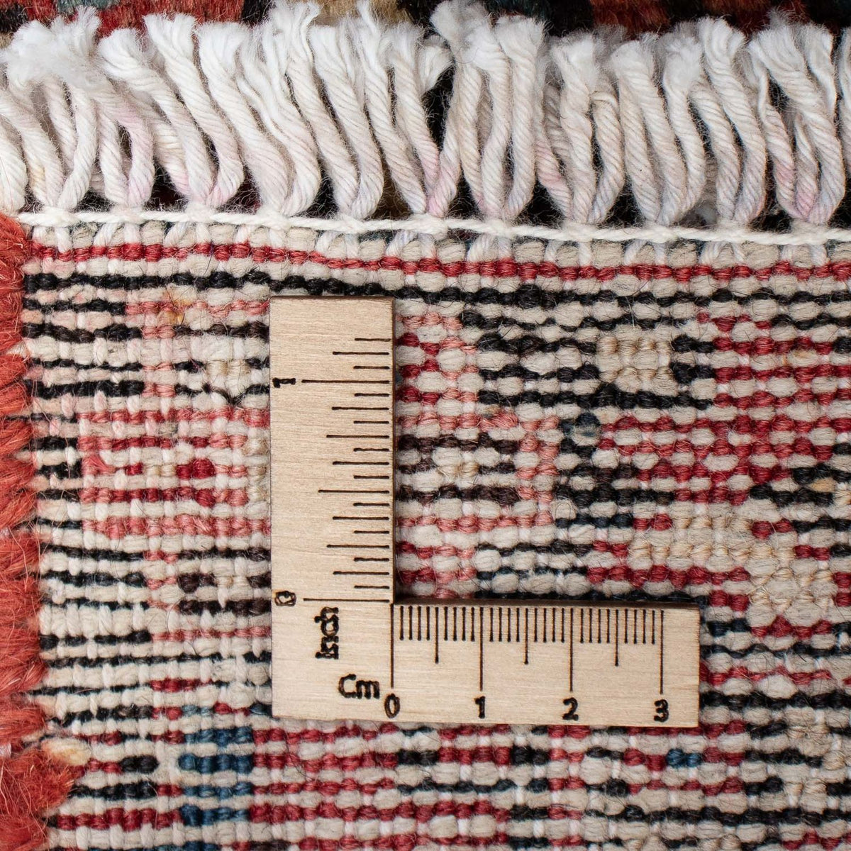 Tapis de couloir Tapis persan - Nomadic - 338 x 75 cm - rouge foncé