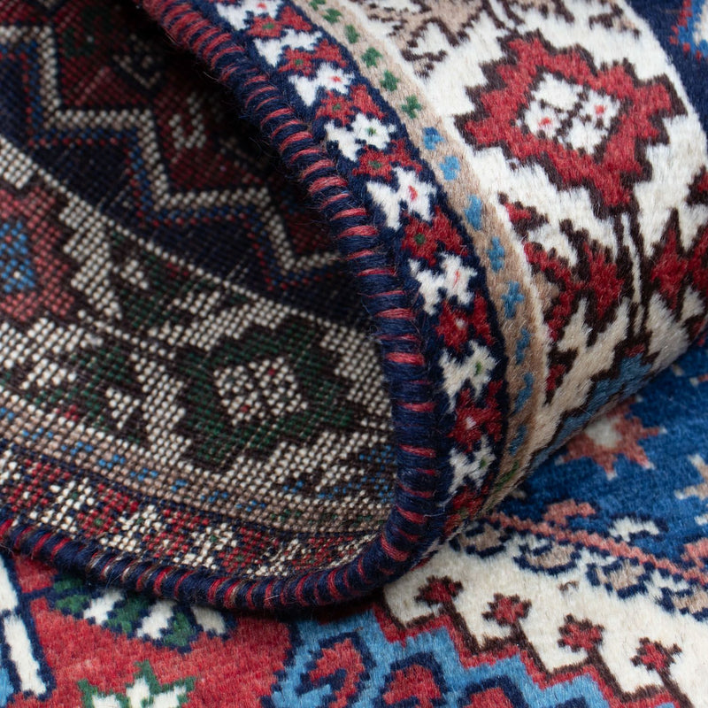 Tapis de couloir Tapis persan - Nomadic - 197 x 78 cm - rouge