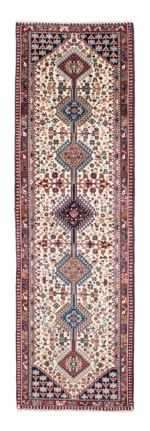 Tapis de couloir Tapis persan - Nomadic - 288 x 84 cm - beige