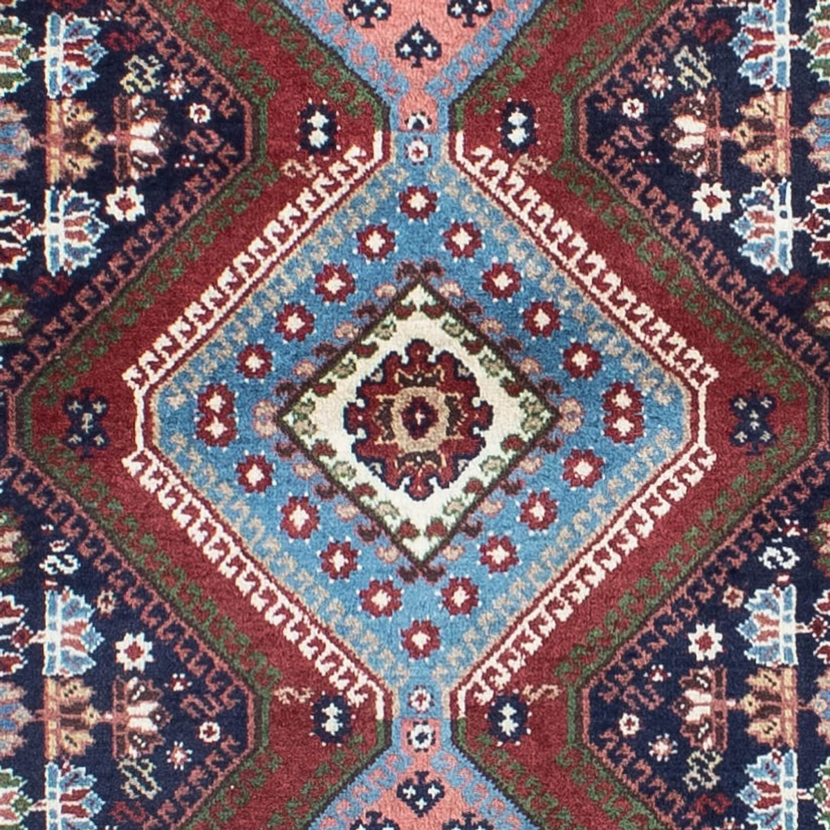 Tapis de couloir Tapis persan - Nomadic - 288 x 80 cm - multicolore