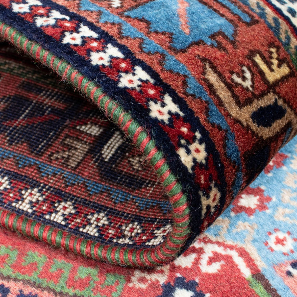 Tapis de couloir Tapis persan - Nomadic - 288 x 80 cm - multicolore