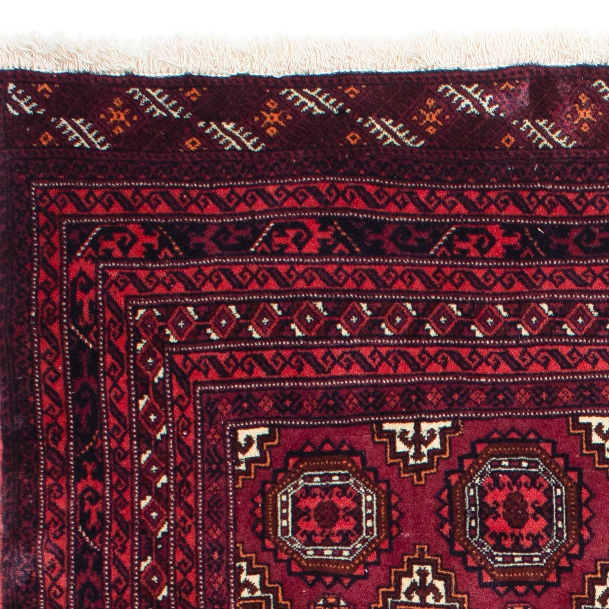 Tapis Belutsch - 167 x 116 cm - rouge foncé