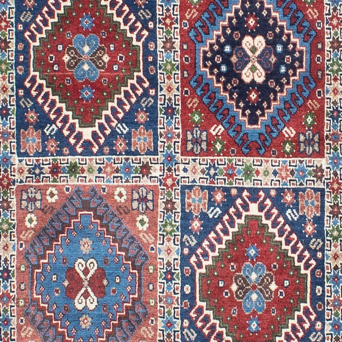 Tapis de couloir Tapis persan - Nomadic - 300 x 81 cm - multicolore