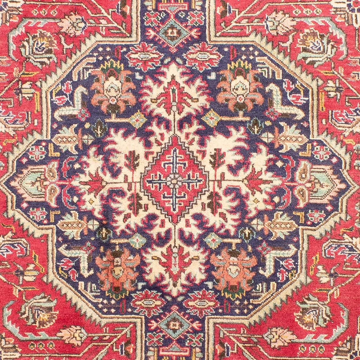 Tapis persan - Tabriz - 297 x 204 cm - rouge