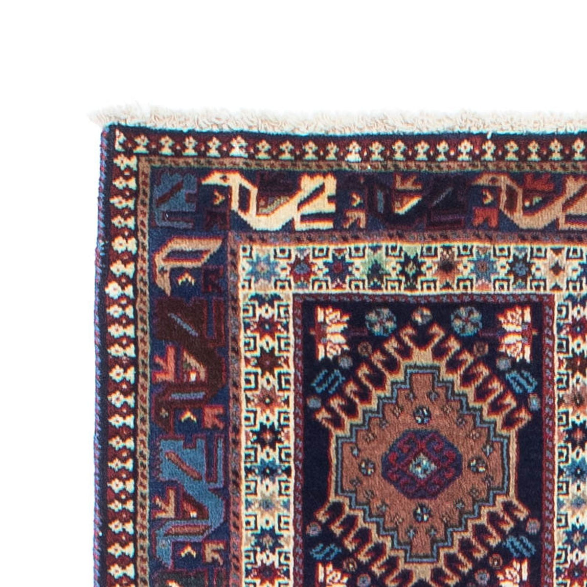 Tapis de couloir Tapis persan - Nomadic - 292 x 80 cm - multicolore