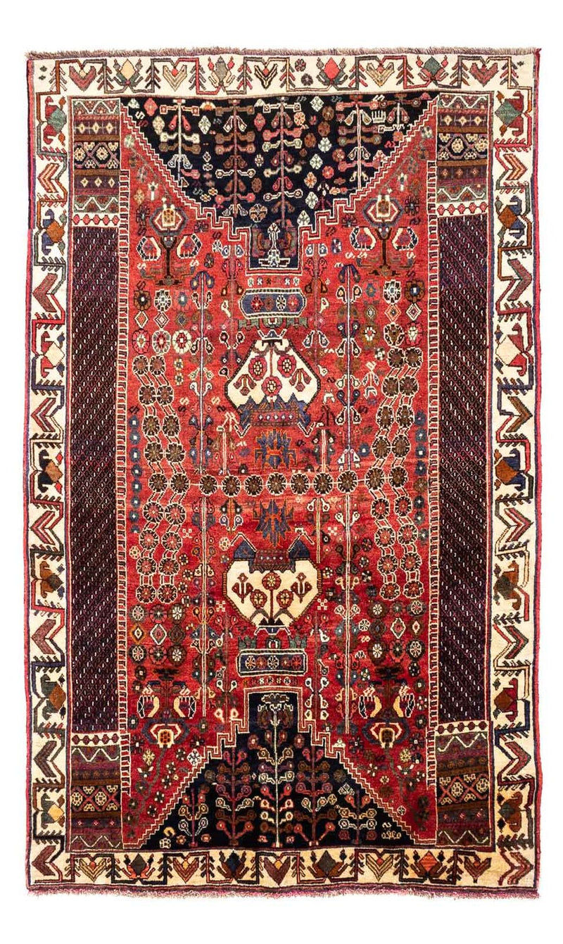 Tapis persan - Nomadic - 253 x 164 cm - rouge