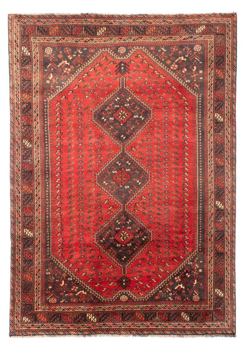 Tapis persan - Nomadic - 279 x 203 cm - rouge