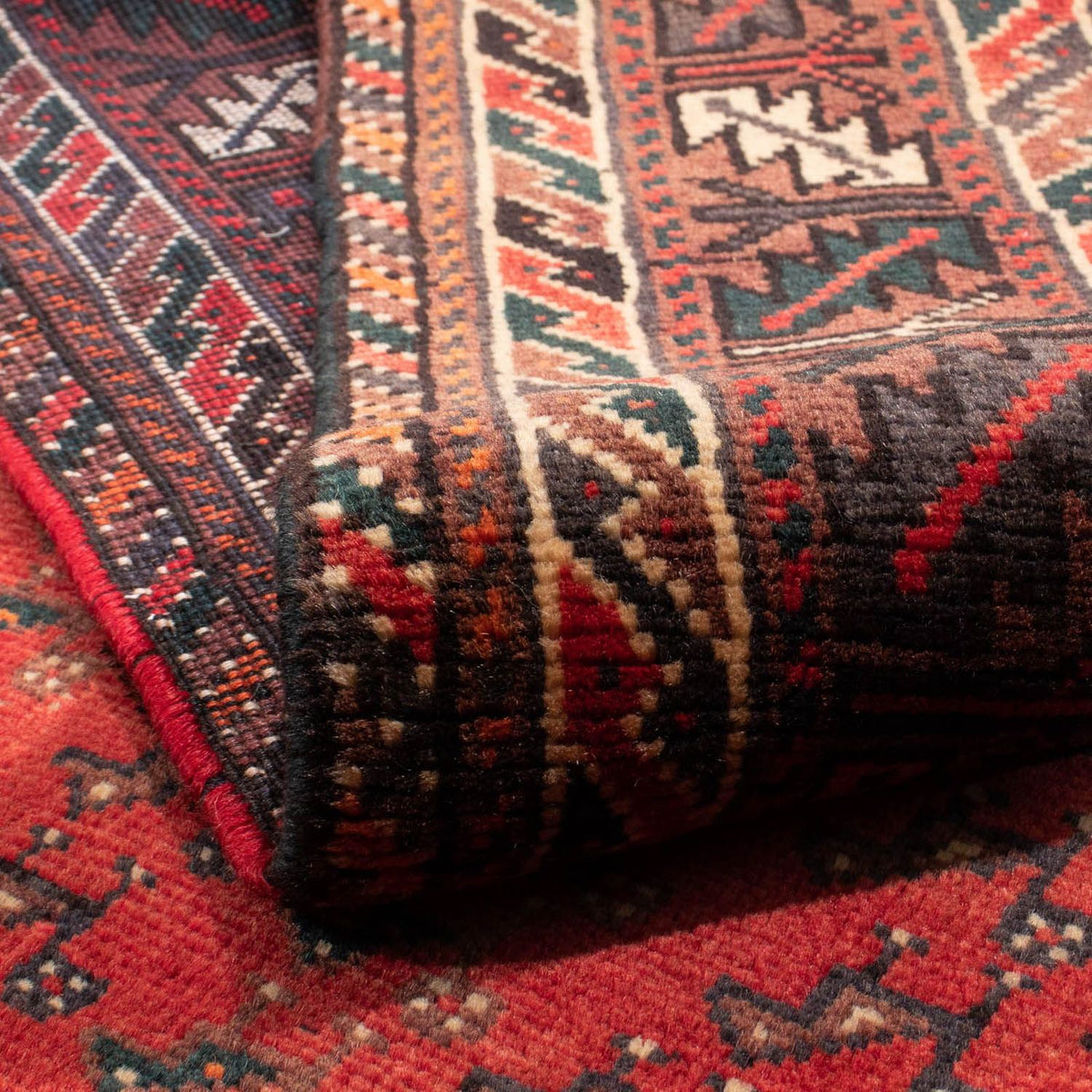 Tapis persan - Nomadic - 279 x 203 cm - rouge