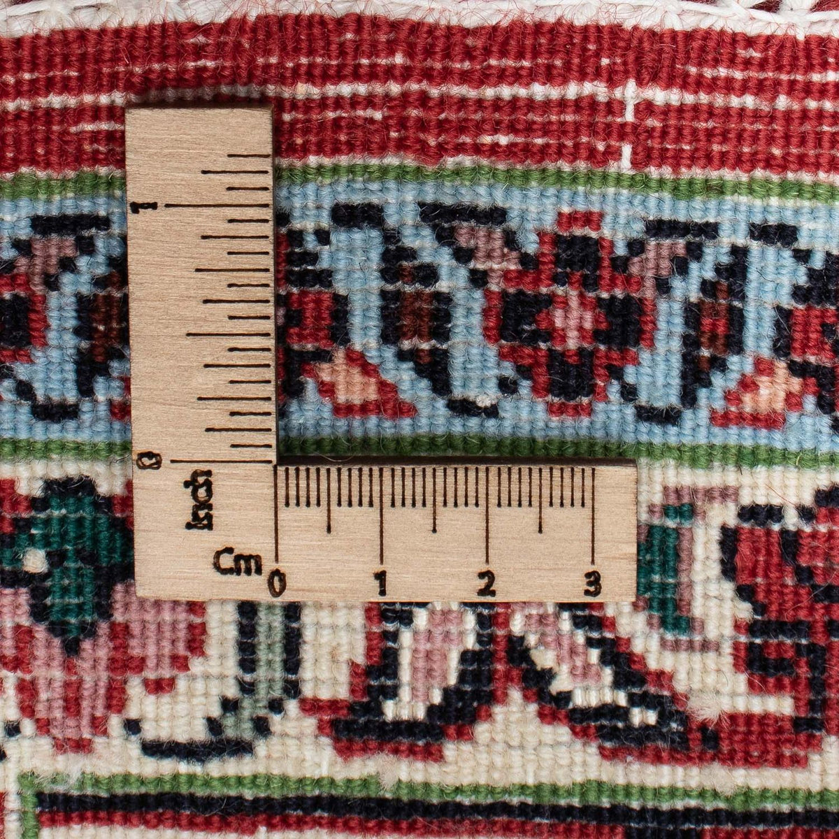 Tapis persan - Bidjar - 223 x 130 cm - rouge clair