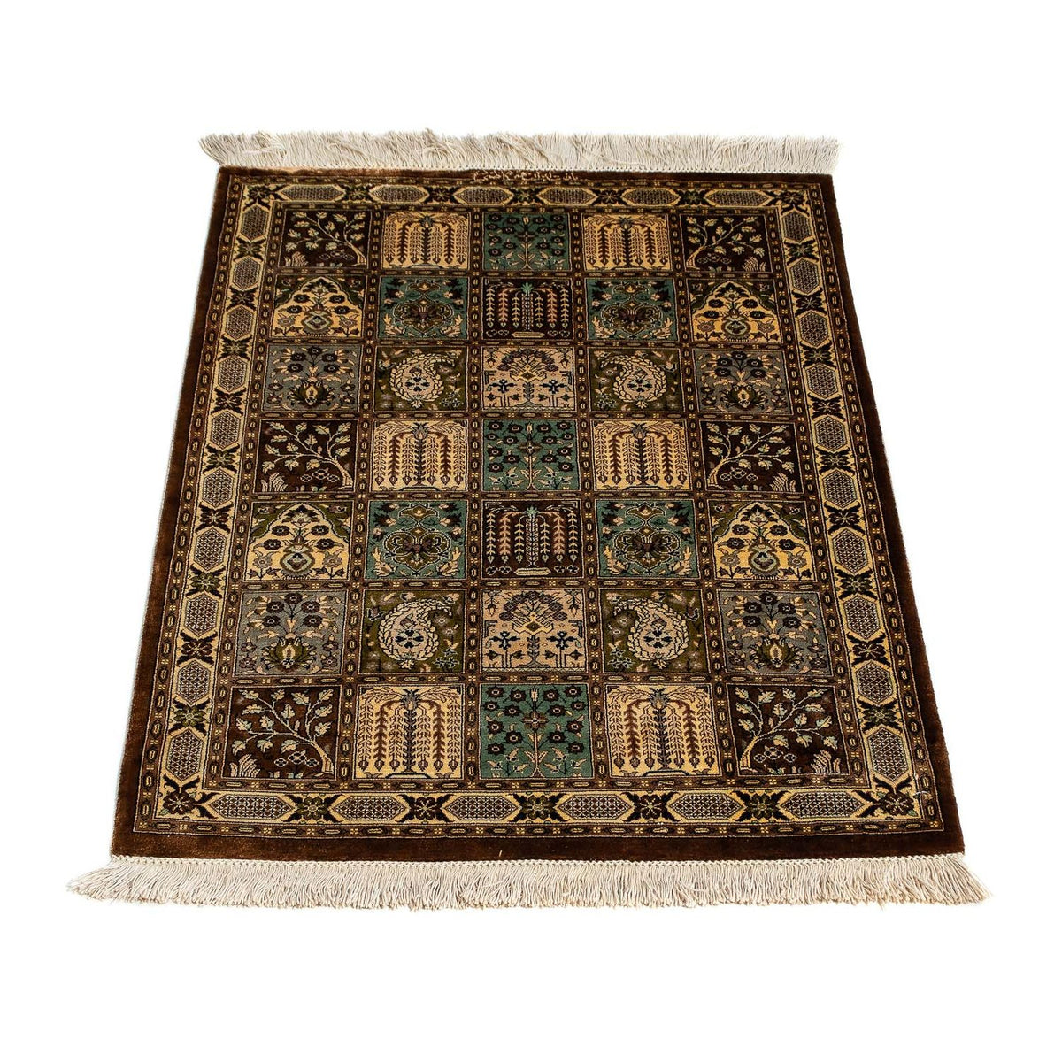 Tapis persan - Ghom - 93 x 59 cm - multicolore
