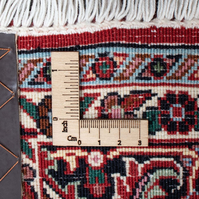 Tapis persan - Bidjar - 210 x 131 cm - rouge clair