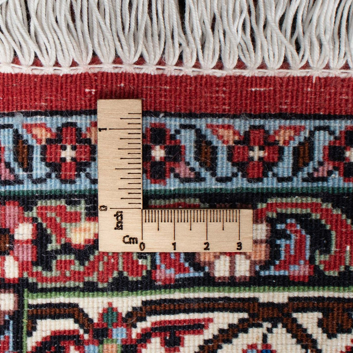 Tapis persan - Bidjar - 221 x 143 cm - rouge