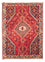 Tapis persan - Nomadic - 159 x 120 cm - rouge foncé
