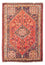 Tapis persan - Nomadic - 167 x 128 cm - rouge foncé