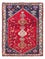 Tapis persan - Nomadic - 157 x 119 cm - rouge foncé