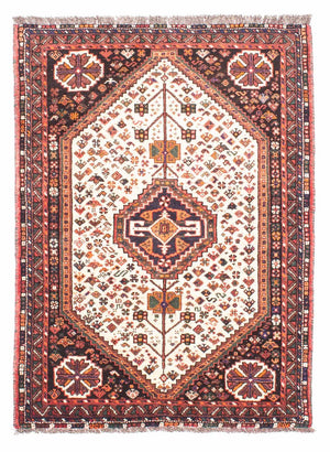 Tapis persan - Nomadic - 148 x 103 cm - beige