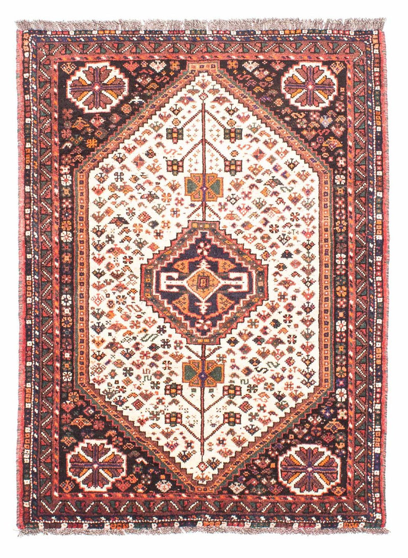 Tapis persan - Nomadic - 148 x 103 cm - beige