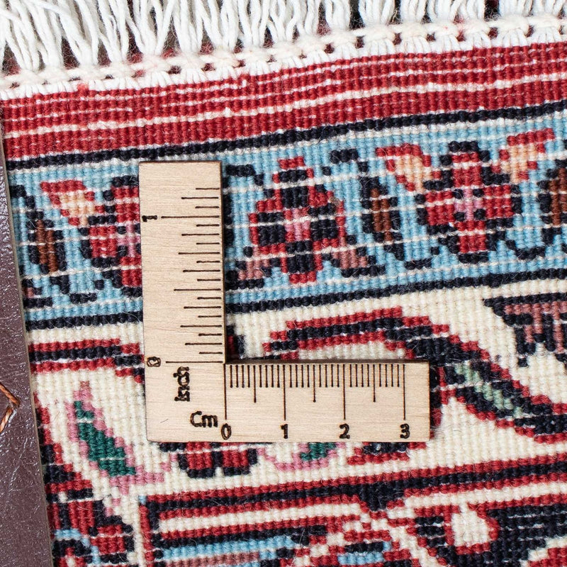 Tapis persan - Bidjar - 208 x 132 cm - rouge clair