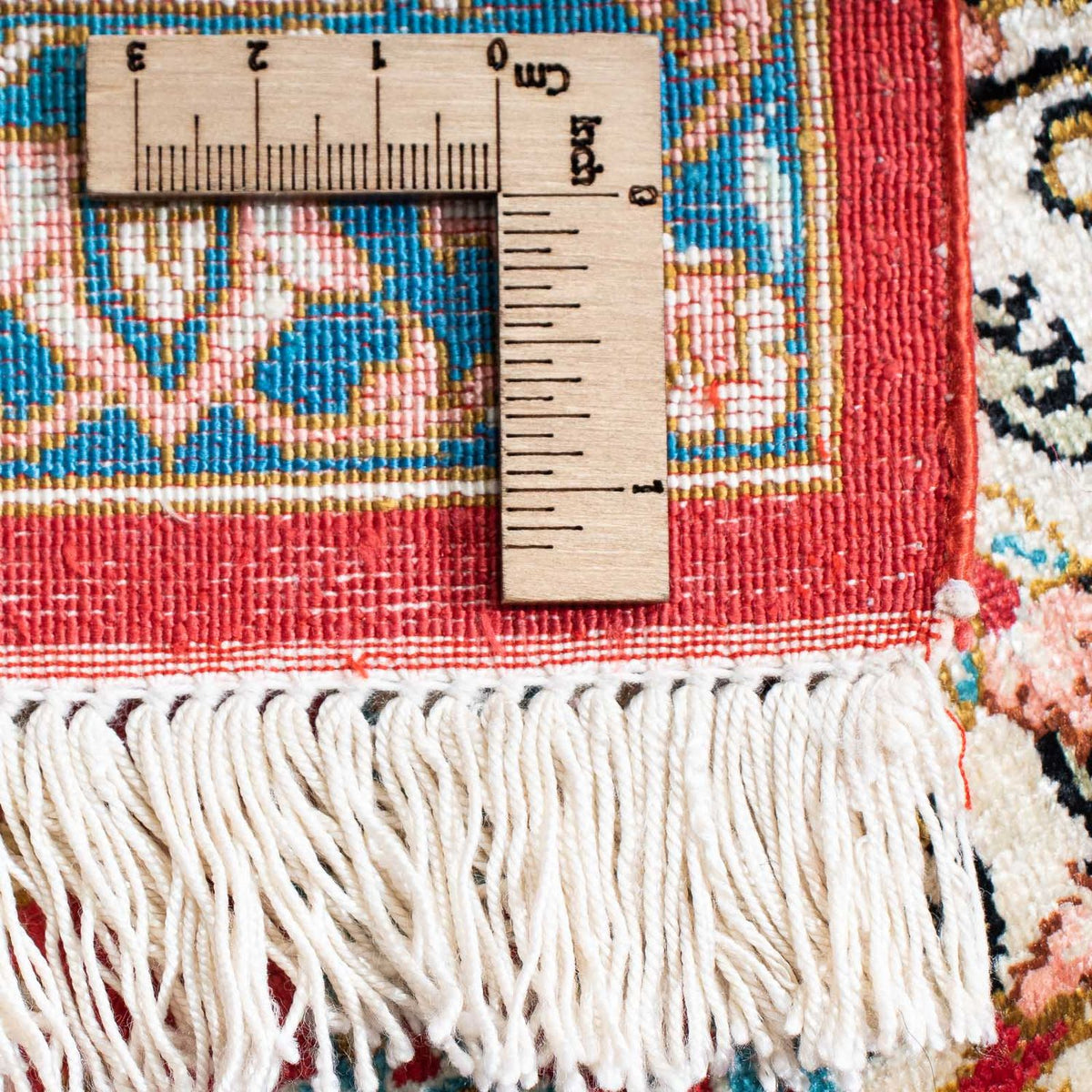 Tapis persan - Ghom - 156 x 98 cm - rouge